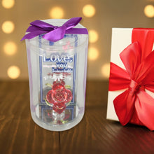 Lovely Rose Showpiece – Romantic Gift Set for All Occasions (1 Pc) the24kgal