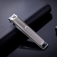 Stainless Steel Folding Portable Large Nail Clippers with Nail File (1 Pc / Mix Design) the24kgal