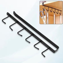 Metal Multifunctional Cabinet Storage Organize 6 Hook Rack For Hanging (1 Pc / Big) the24kgal