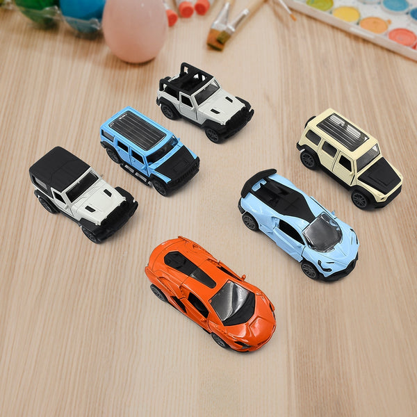 Mini Pull Back Car Widely Used By Kids (1 Pc / Mix Color / Design) the24kgal