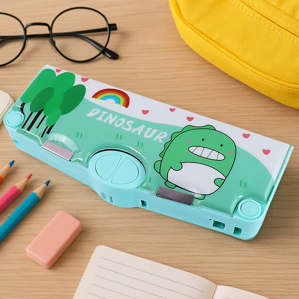Multifunctional Pencil Box for Kids (Magnetic, Pop-Up) the24kgal