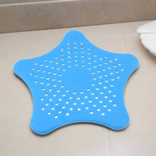 Star Shape Suction Cup Kitchen Bathroom Sink Drain Strainer Hair Stopper Filter, Star Shaped Sink Filter Bathroom Hair Catcher, Drain Strainers Cover Trap Basin (1 Pc) the24kgal