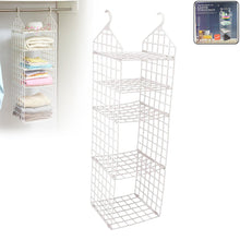 MULTIPURPOSE 5 LAYER FOLDING CLOTHES STORAGE RACKS||CLOSET FOR STUDENTS WARDROBE SHELVES SOCKS, SCARF, T-SHIRT, ETC||HANGING ORGANIZER STORAGE HOLDERS & RACKS the24kgal