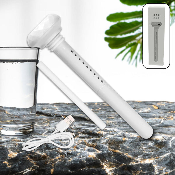 Mini Portable USB Humidifier – Quiet Cool Mist for Car, Home, Office, Travel (1 Pc) the24kgal