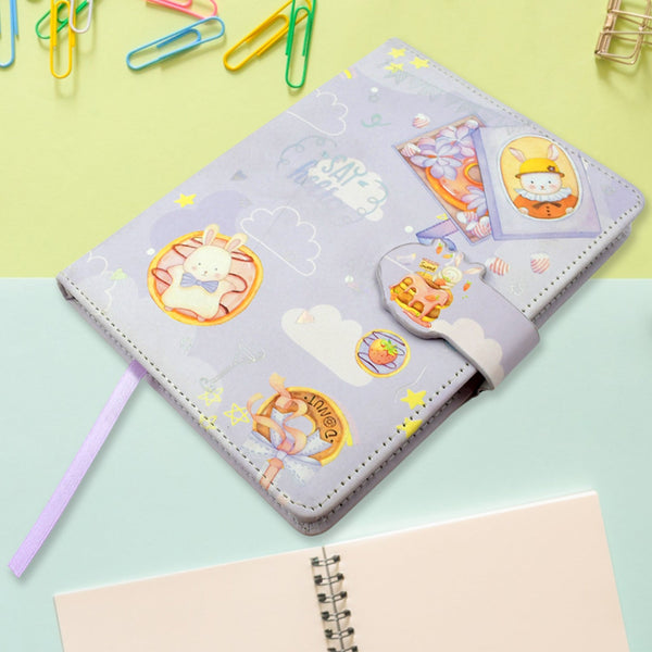 Notebook Diary Budget Books Office Accessories Notepad Journals School Students Diary Portable Travel Hand Books,  Notebooks for Girls Diary Notepad for College Students Stationary Items Best Birthday Return Gifts ( 12.4x16.8 CM / 112 Pages) the24kgal