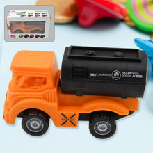Tanker Truck Toys for Kids, friction power Vehicles Toy Truck, Plastic Truck, Friction Power Toy Trucks For Boys Girls, & Kids (1 Pc / Mix Color) the24kgal