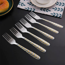 Elegant Stainless Steel Fork (6 Pcs Set) the24kgal