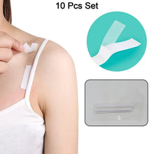 Waterproof Anti-Skid Transparent Medical Tape for Lingerie (10 Pcs Set) the24kgal