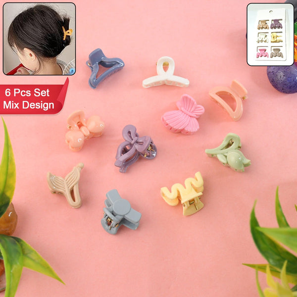 Hair Clips for Girls Kids Hair Accessories (6 Pcs Set), Hair accessories (Mix Design) the24kgal