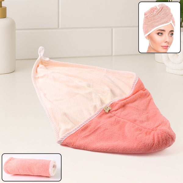 Hair Drying Magic Hair Cap Towel Wrap for Women Bath Towels (1 pc), Hair accessories the24kgal
