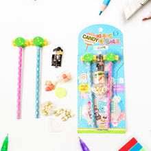 Fun Candy Design Pencil Set with Accessories (1 Set ) the24kgal