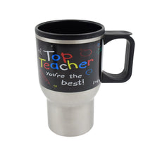Stainless Steel Insulated Travel Mug - Double-Walled Vacuum Cup with Lid & Handle the24kgal