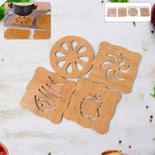 Wooden Table Coasters Tea Coasters (1 Pc / Mix Design) the24kgal