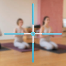 Posture Stretching Stick, Yoga Sticks Humpback Correction Open Shoulder Adjustable for Posture, Pain Relief Rotating Yoga Stick Retractable Dance Studio (1 Pc) the24kgal