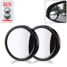 Car Blind Spot Side Mirror Round HD Glass Blind spot Mirror Rear View Mirror (2 Pcs Set) the24kgal