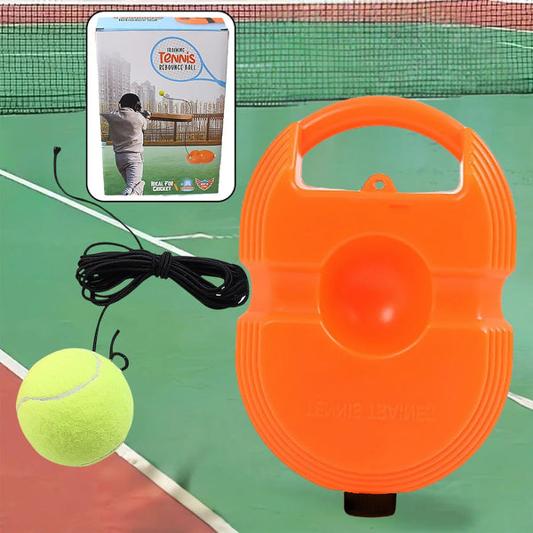 Tennis Trainer Rebound Ball with String, Convenient Tennis Training Gear, Tennis Practice Device Base for Kids Adults the24kgal
