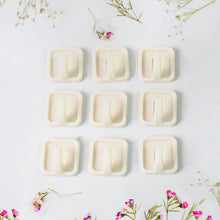 Adhesive Hooks for Wall Hanging Clothes Strong Adhesive Hooks (9 pcs Set) the24kgal