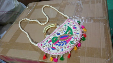 Traditional handbag, Rajasthani Jaipuri Cotton Bag (1 Pc) the24kgal