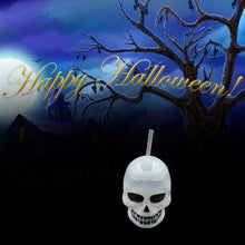 Ghost Face Bottle Water Bottle, Drinking Cup with Lid and Straw, Party Favors Summer Hawaiian and Beach Party Decorations for Kids Adults With Brown Box(1 Pc) the24kgal