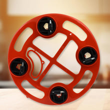 Multipurpose Use, Gas Cylinder Trolley Movable Stand with Wheels, Gas Cylinder Stand, Flower Pot Stand (1 Pc) the24kgal