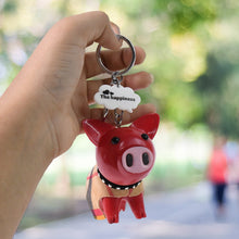 Cute Pig Keyring Keychain (1 Pc) the24kgal