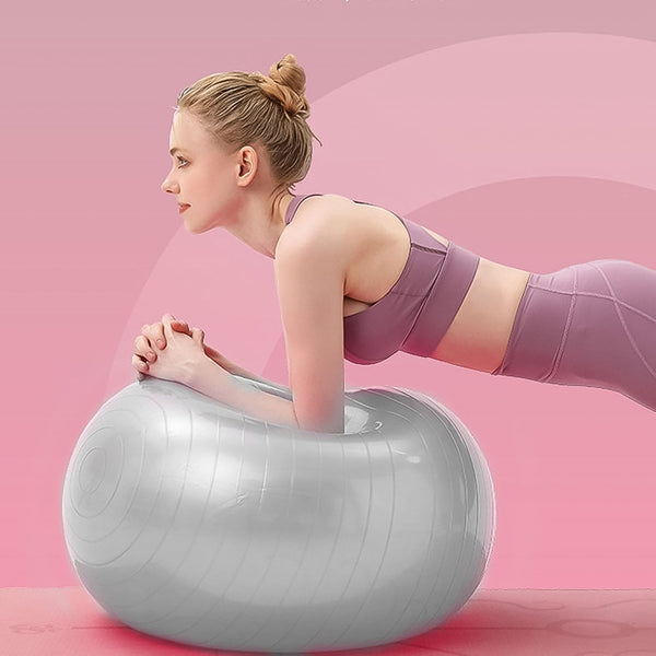 Heavy Duty Gym Ball Non-Slip Stability Ball with Foot Pump for Total Body Fitness the24kgal