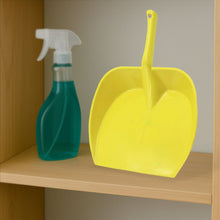 Dustpan with Long Handle, Dust Collection Dust Pan Tray for Kitchen, Home, Office, Bathroom Etc, Supdi (1 Pc / Multicolor ) the24kgal