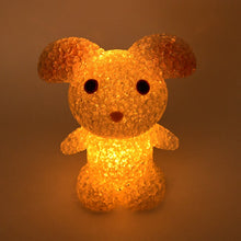 Crystal LED Night Light Lamp – Cute Glowing Animal Decorative Light (1 Pc) the24kgal