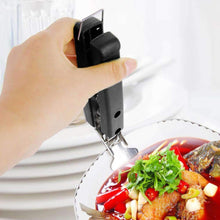 Anti Heat Bowl clamp Holder Stainless Steel Dish Tray Clip Kitchen Accessories Scald Plate Take Bowl Dish Pot Holder Carrier Clamp Clip Handle the24kgal