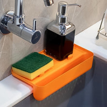 MULTI FUNCTIONAL DRAINER SHELF SINK STORAGE HOLDER Sink Colander Strainer Basket (1 Pc) the24kgal
