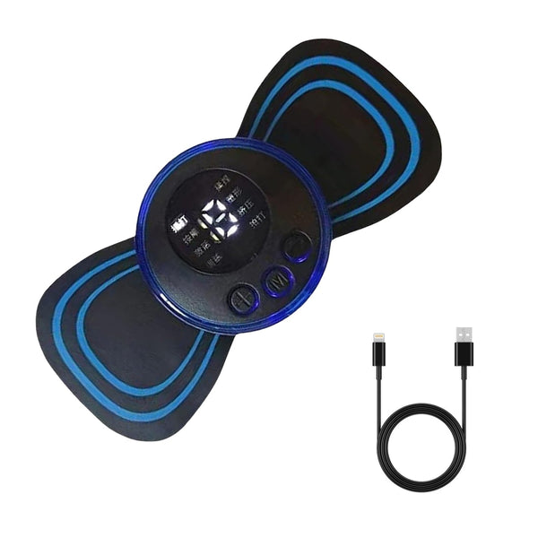 Portable USB Neck Massager Electric Neck Massager,  Enhancer Mini Cervical Massager EMS Lymphatic Drainage Massage with Cable the24kgal