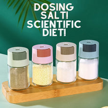 Adjustable Spice Dispenser Glass Jar(1 Pc) the24kgal