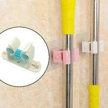 Multifunctional Holder With 4 Screw Wall Mounted Broom Organizer Cleaning Tools Holder Hanger, Hanging Hook for Bathroom Kitchen, Multi Function Holder Garage Clip Bike Hanger Wall Mount Set  (1 Pc) the24kgal