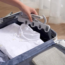 5-Hole Foldable Clothes Hanger – Robust, Space-Saving Travel Rack the24kgal