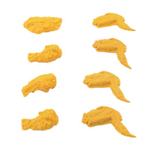Cute Chicken Wing & Leg Erasers for Kids & Students (8 Pc Set) the24kgal