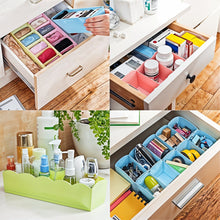 5 Compartments Socks / Handkerchief / Underwear Storage Box Socks Drawer Closet Organizer Storage Boxes (pack of 2) the24kgal