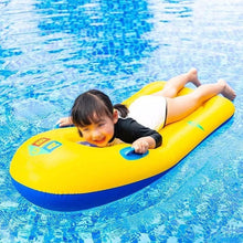 Inflatable Surfboard for Kids, Inflatable Bodyboard for Children with Handles, Portable Surfboard for Children, Outdoor Pool, Beach Floating Mat Pad Water Fun the24kgal