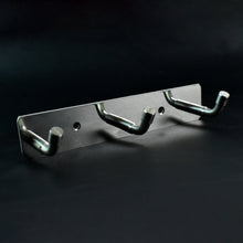 Stainless Steel Wall Mounted Coat 3 Hook Rack (14x3 / 1 Pc) the24kgal