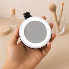 Rechargeable LED Makeup Mirror with Ring Light (1 Pc) the24kgal