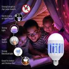 5W Mosquito Killer Lamp E27 LED Zapper for Summer Insects & Moths the24kgal