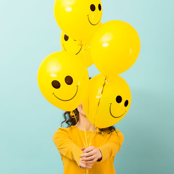 Cartoon Printed Design Balloons Kinds of Latex Balloons for Birthday / Anniversary / Valentine's / Wedding / Engagement Party Decoration Birthday Decoration Items for Kids One Color (20 Pcs Set) the24kgal