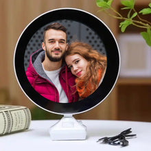 Plastic 2 in 1 Mirror Come Photo Frame with Led Light the24kgal