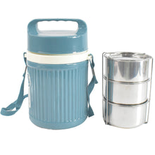 Stackable Insulated Tiffin with Handle (1 Pc): Leakproof, Hot Food Container the24kgal