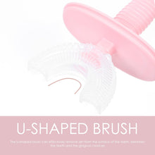 Kids U-Shaped Silicone Toothbrush – 360° Cleaning for Ages 2-6 (1 Pc) the24kgal