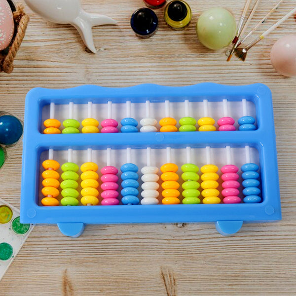 Abacus 11 Rods Counting Abacuses Toy Bead Educational Tools (1 Set) the24kgal