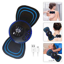Portable USB Neck Massager Electric Neck Massager Automatic Massage Enhancer Mini Cervical Massager EMS the24kgal