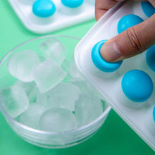21 Cavity  Up Ice Cube Trays-Easy Release, Flexible Silicone Bottom - Stackable, BPA Free, Food Grade - for Convenient Freezer Ice Making (2 Pc Set) the24kgal
