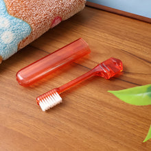 Portable Folding Toothbrush with Built-in Travel Case (1 Pc) the24kgal