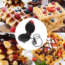 Mini Waffle Maker Machine Waffle Iron Home Appliances Kitchen Gift Easy To Clean, On-Stick Surfaces, Perfect Breakfast, Dessert, Sandwich, Pan Cakes, Paninis / Other Snacks Machine the24kgal