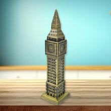 Big Ben London Clock Tower Miniature Metal Statue - Elegant Home Decor and Perfect Gifting Option the24kgal